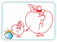 Яблочко от яблони…