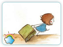 Пять малышей собираются в путь