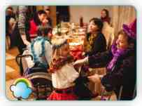 Обычный праздник для особых людей