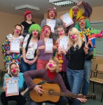 Первый выпуск Школы клоунов.