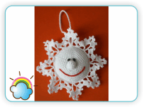 Конкурс вязаной снежинки