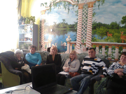 Теплая встреча в Покровском районе