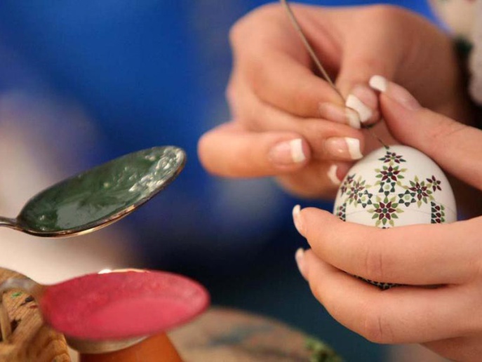 Мастер-класс по росписи Пасхальных яиц