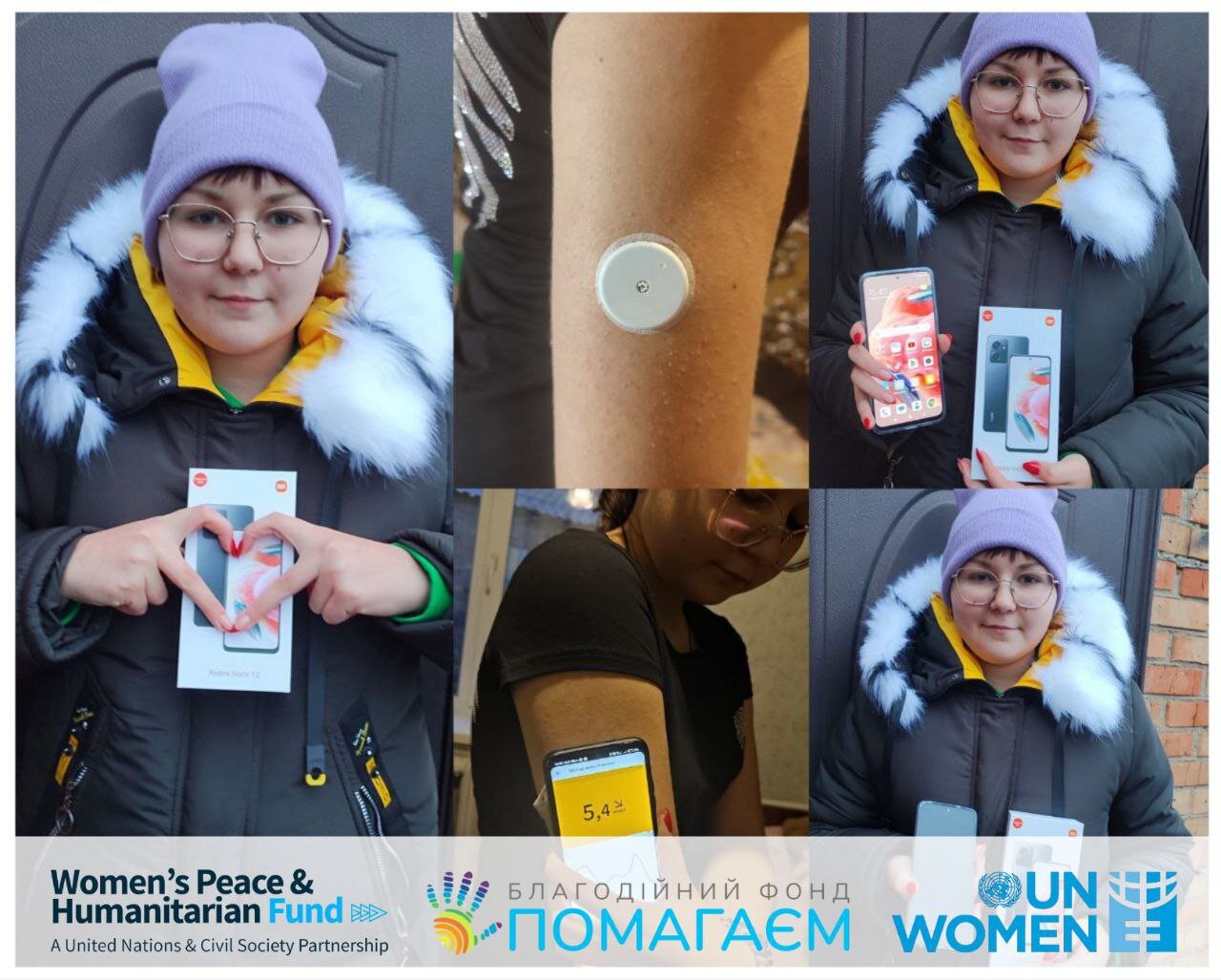 БФ «Помогаем» приобрел гаджеты для детей из семей со статусом ВПЛ при финансовой поддержке ООН Женщины в Украине и WPHF